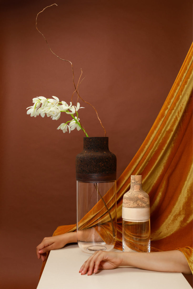 Melanie Abrantes，vase，Glass，