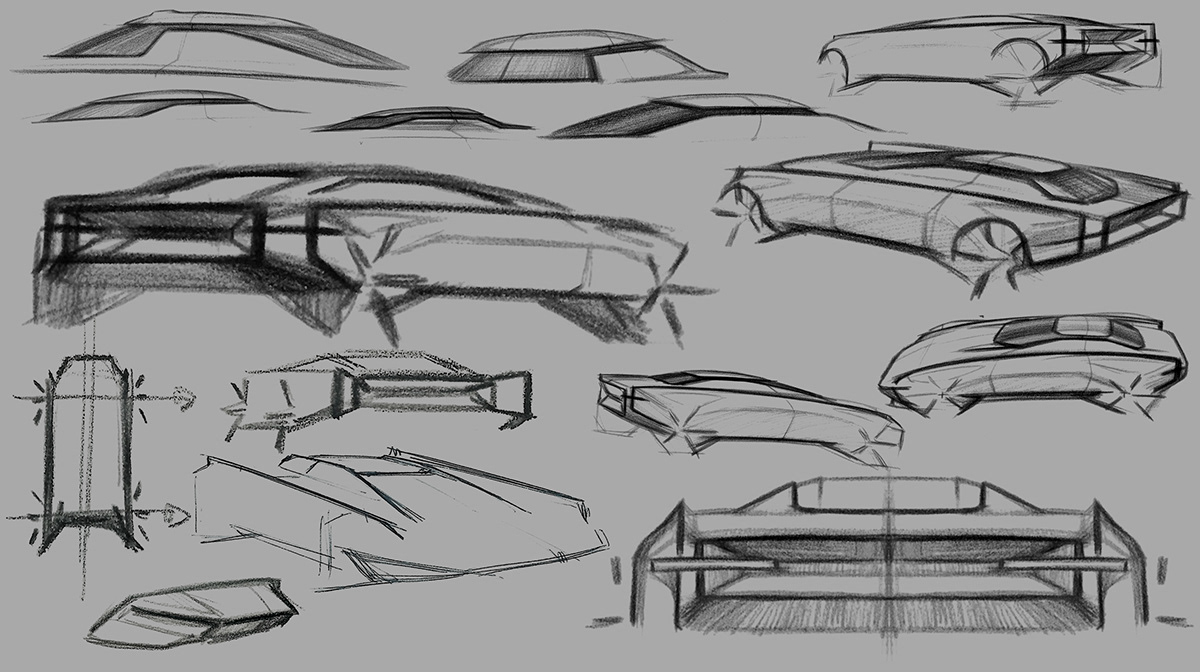 Metal，Automobile design，Polestar S，