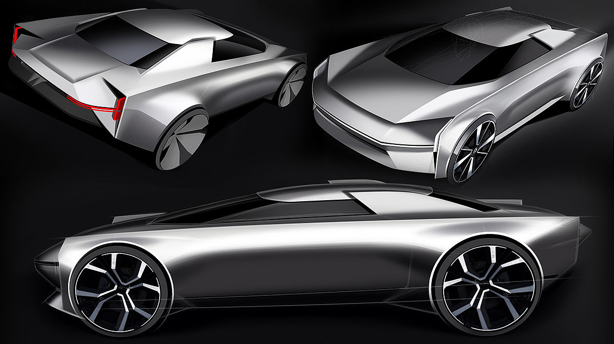 Metal，Automobile design，Polestar S，