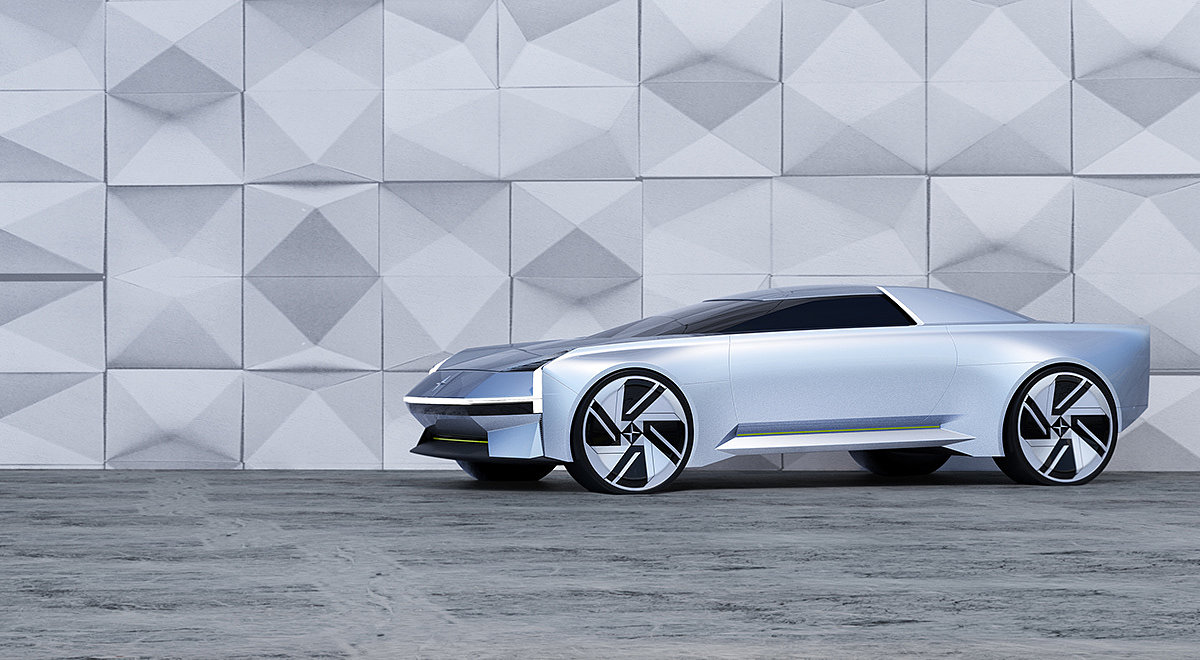 Metal，Automobile design，Polestar S，