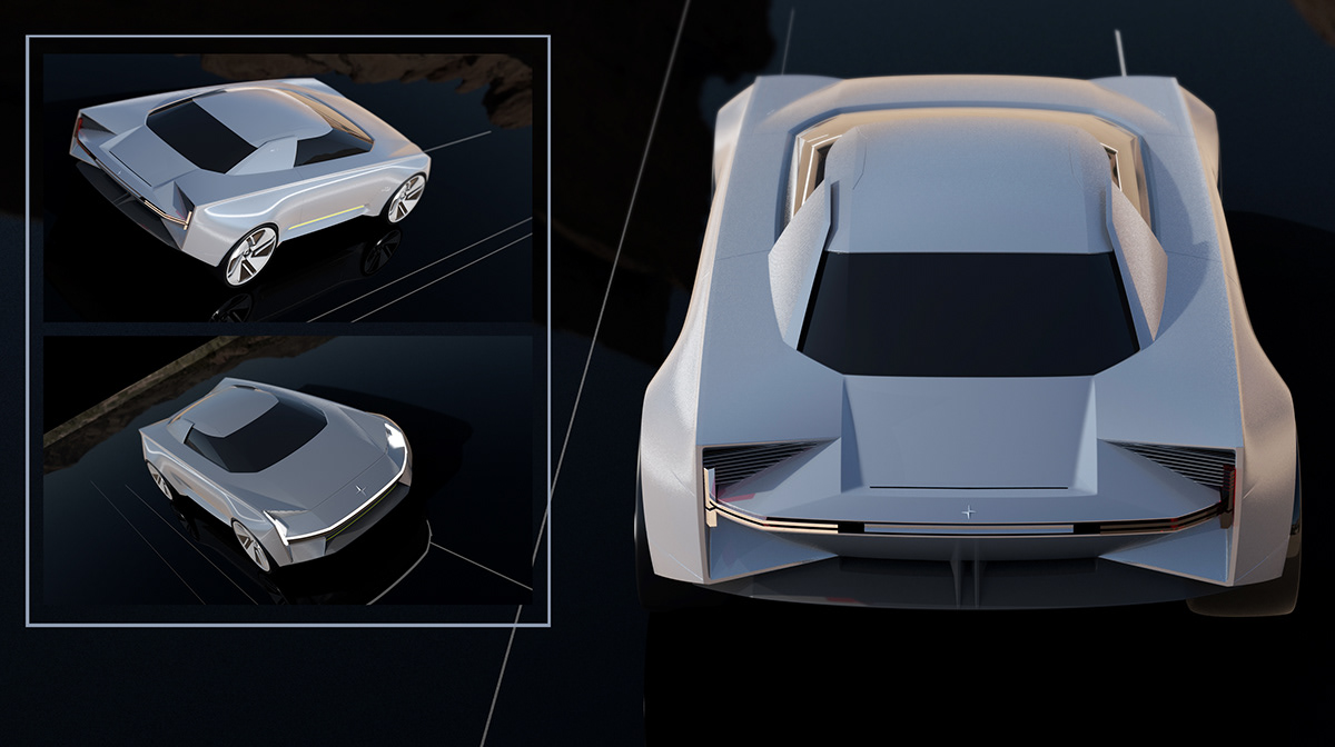 Metal，Automobile design，Polestar S，