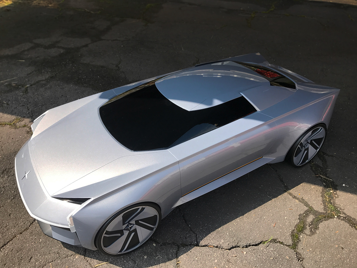 Metal，Automobile design，Polestar S，