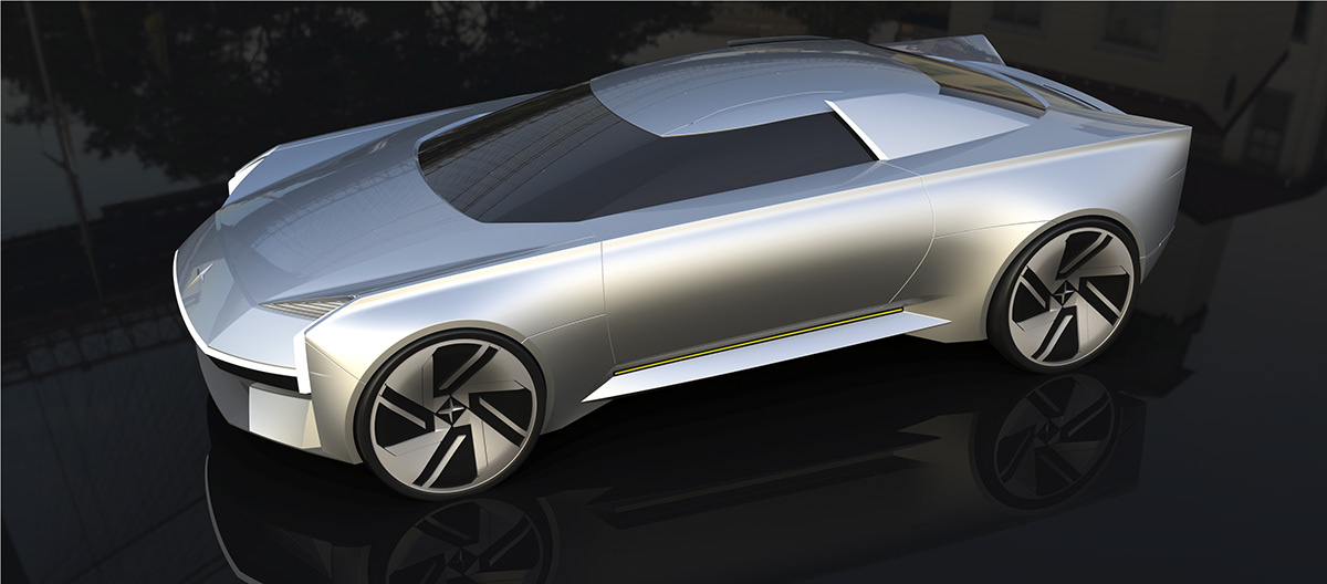 Metal，Automobile design，Polestar S，