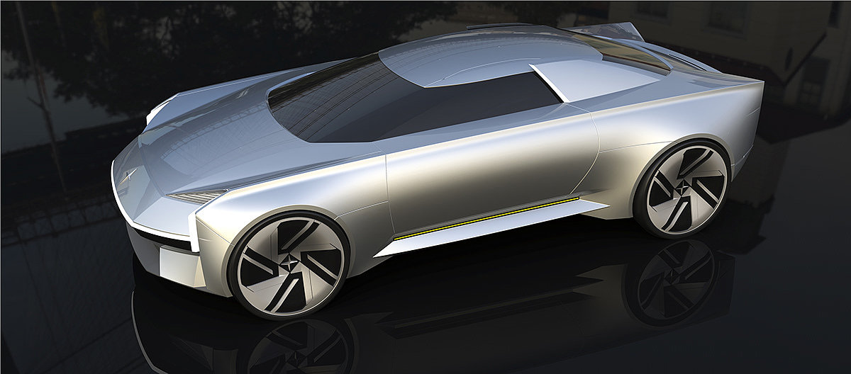 Metal，Automobile design，Polestar S，