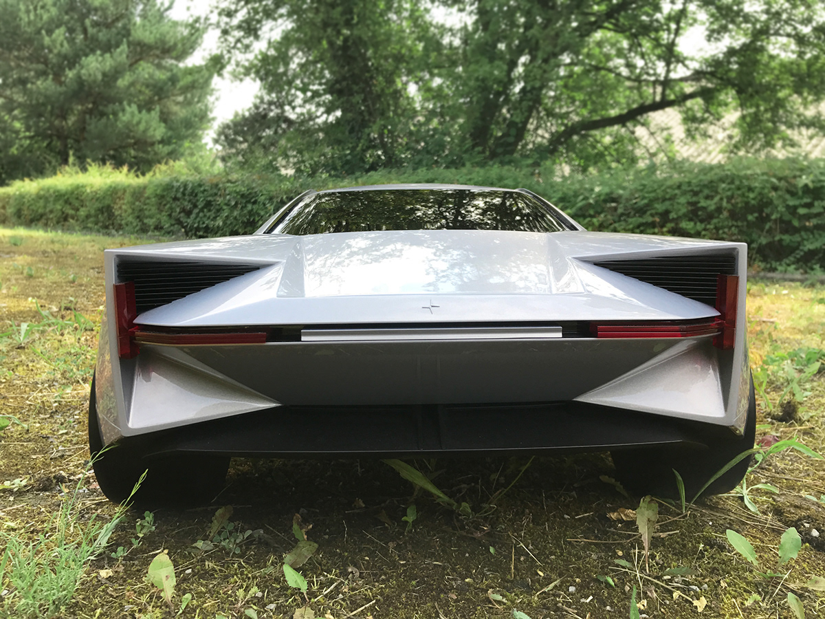 Metal，Automobile design，Polestar S，