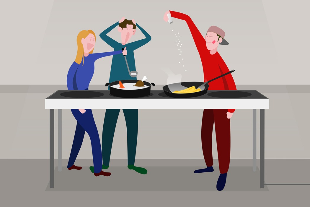 Camping stove，cooking，indoor，two-sided，party，