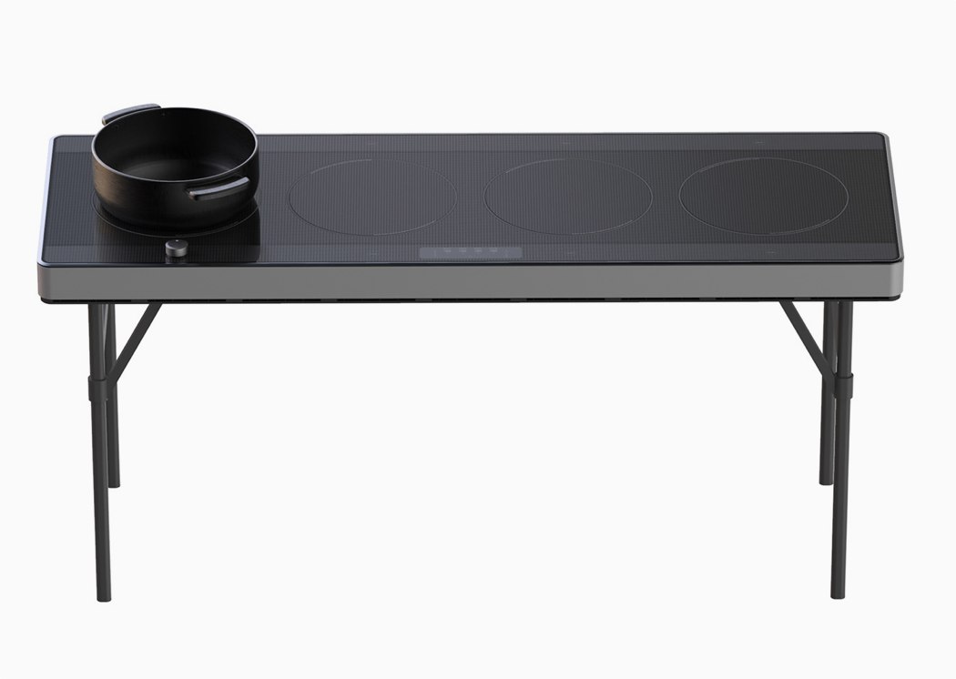 Camping stove，cooking，indoor，two-sided，party，