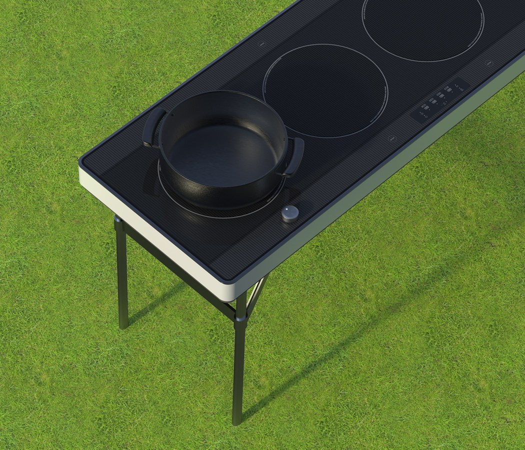 Camping stove，cooking，indoor，two-sided，party，