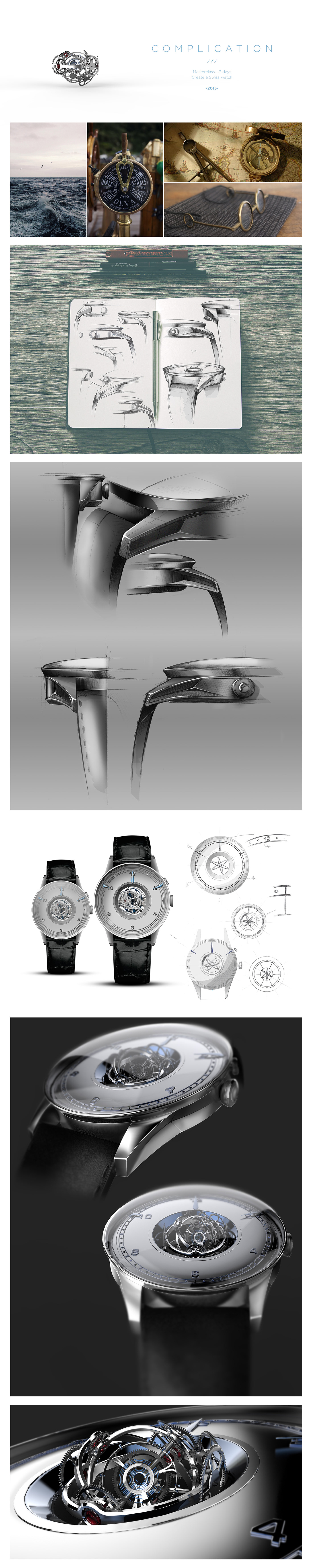 Jewelry design，concept，3d，Wrist watch，