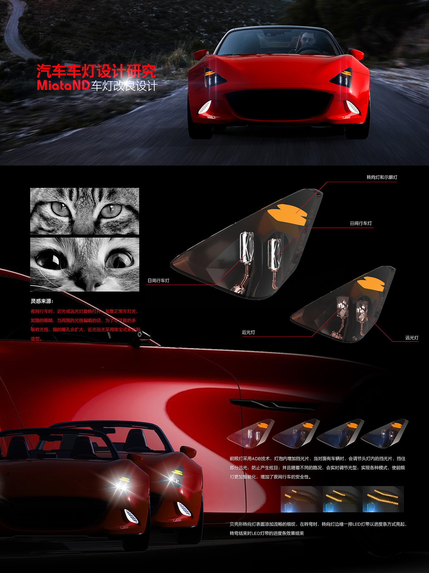 automative lighting，reconstruction，Design，