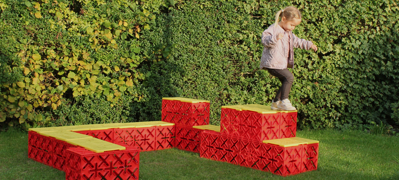 reddot，Children's entertainment facilities，X Block，2019 red dot product design award，