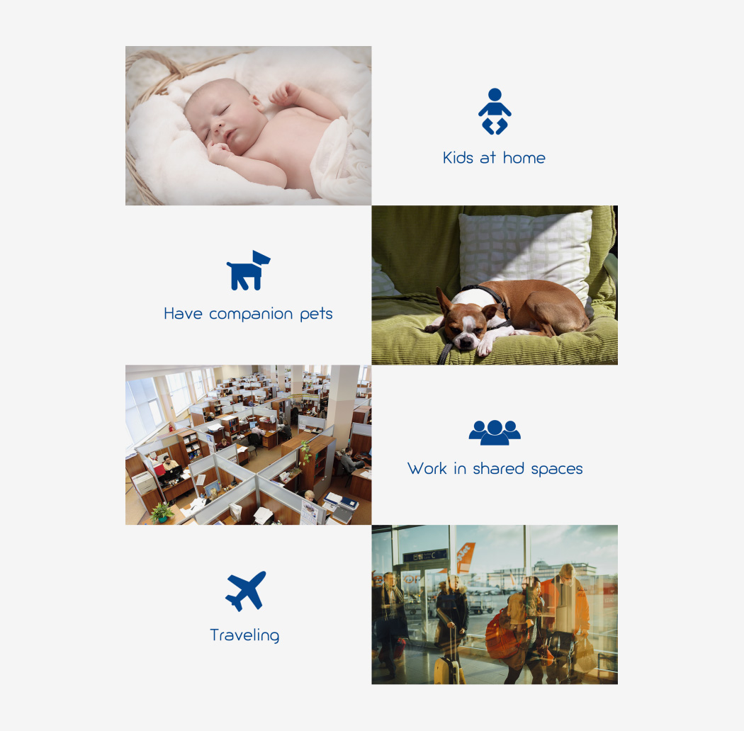 Puripot integrated personal air purifier，