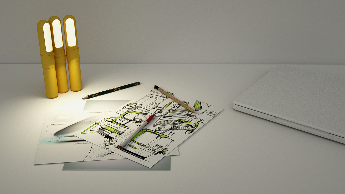 Children's products，Intelligent desk lamp，Interesting design，