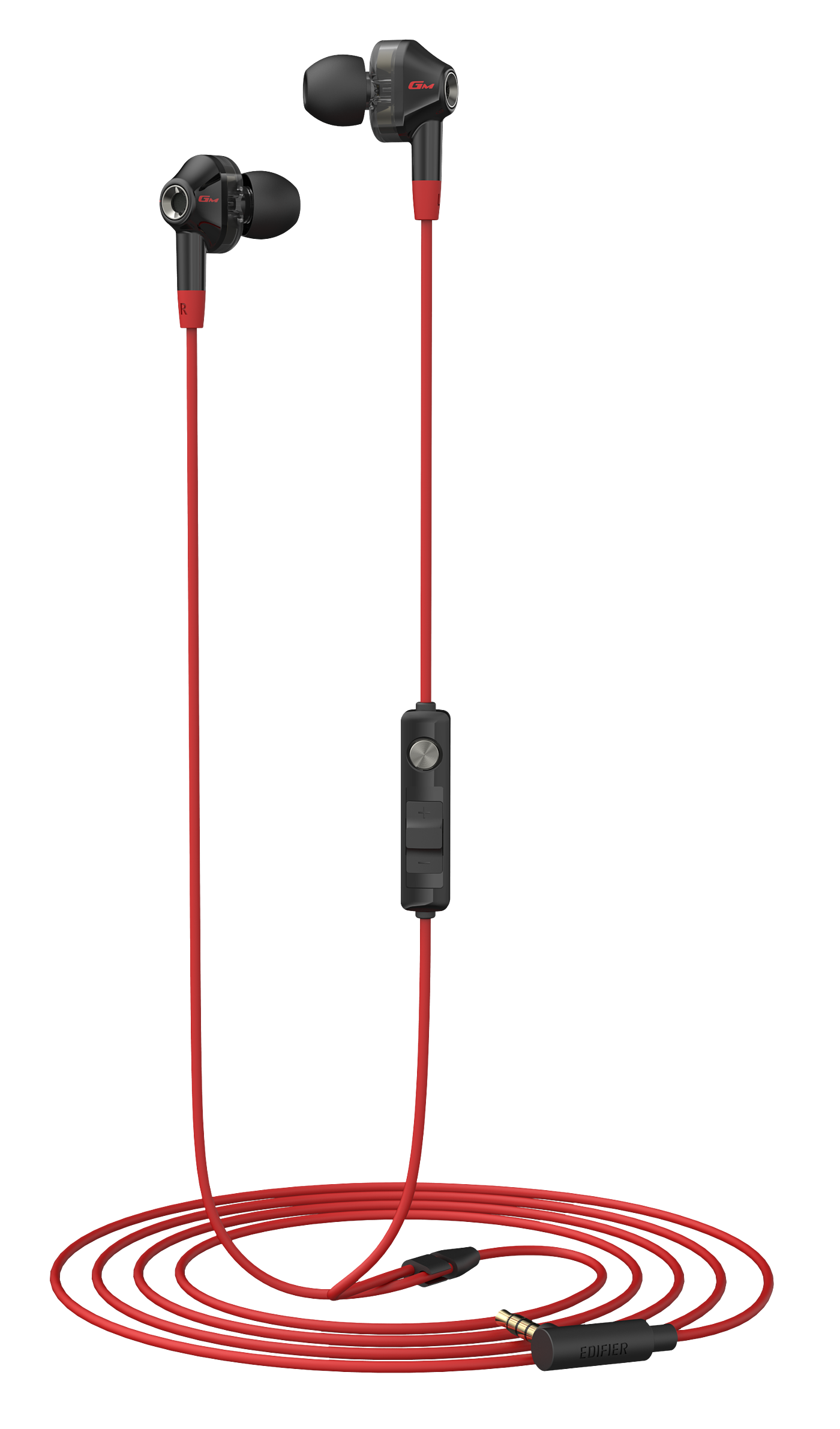 漫步者Hecate电竞游戏耳机GM360，四核双动圈，