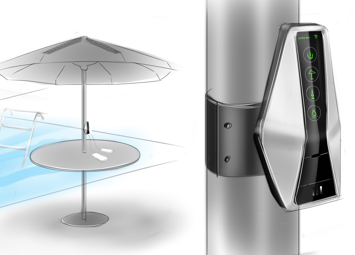 industrial design，product design，an electric appliance，solar energy，controller，