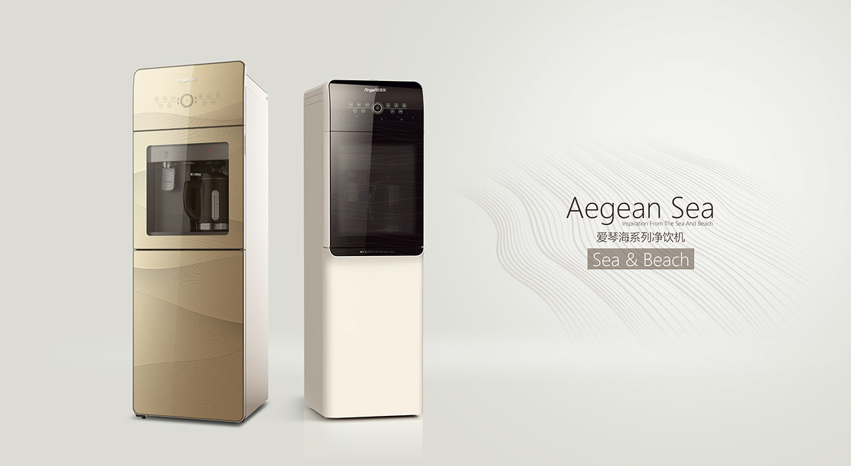 Water purifier，industrial design，product design，Simplicity，Household appliances，