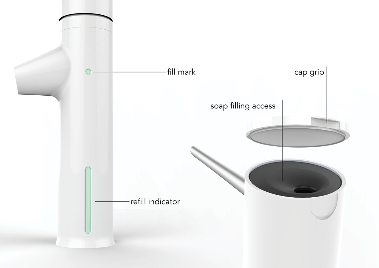 ecology，water tap，product design，industrial design，engineering，
