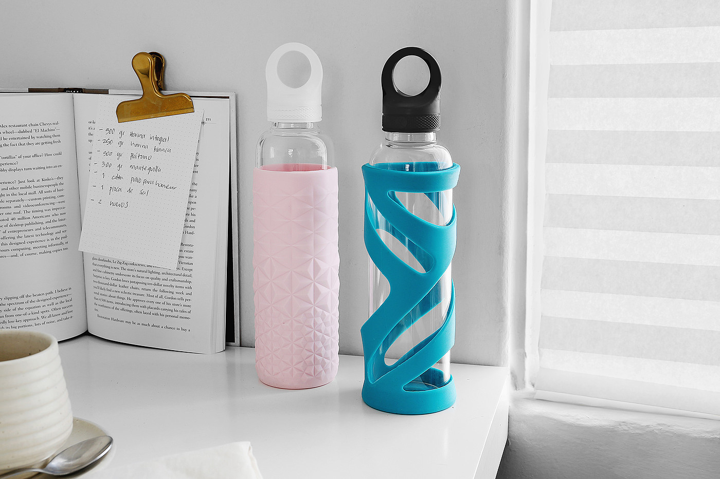 Water bottle，Rubber bottle，Glass bottles，Billy，Glass company Libbey，