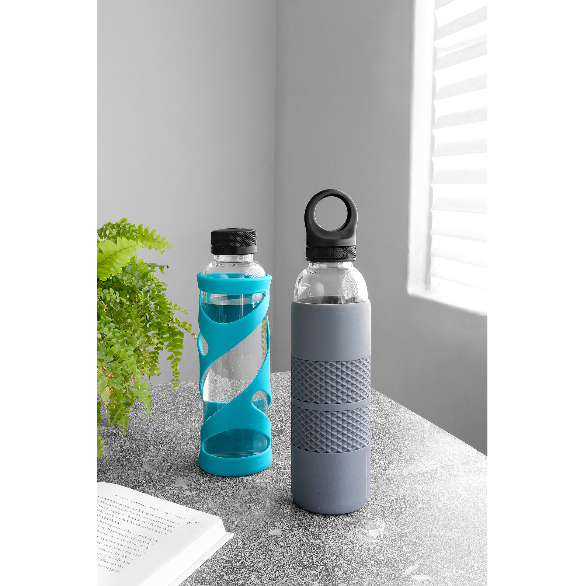 Water bottle，Rubber bottle，Glass bottles，Billy，Glass company Libbey，