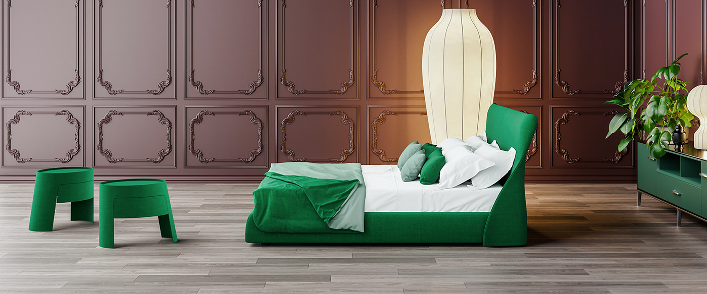 leisure time，fabric art，Various colors，Bed，