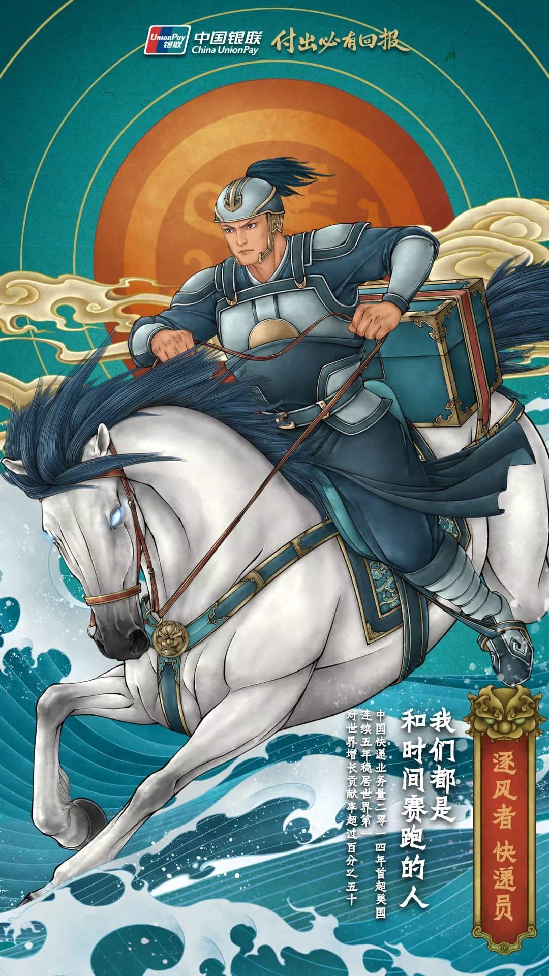 poster，UnionPay，National Day，express，occupation，