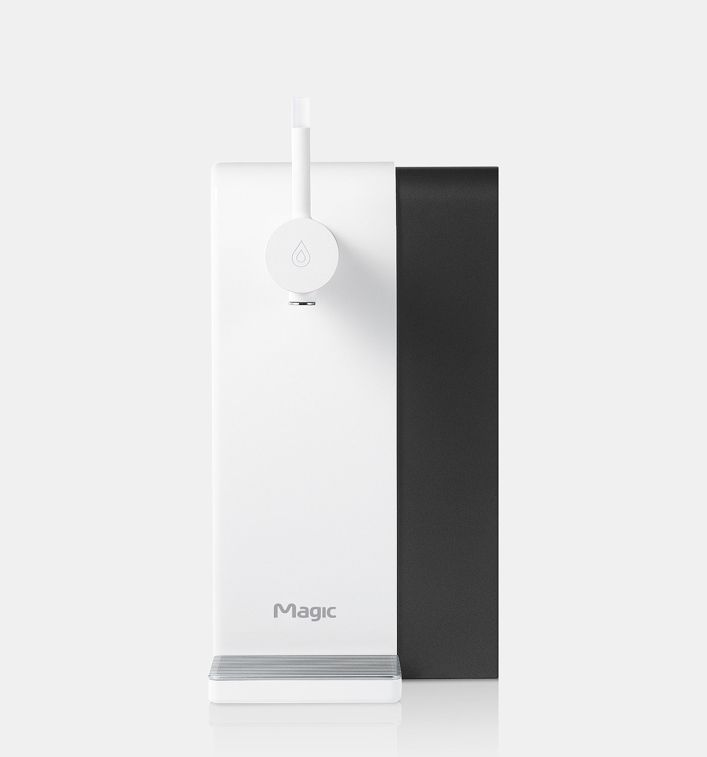 Water purifier，Regardless of crowd，Rotary lever faucet，Light temperature indication，