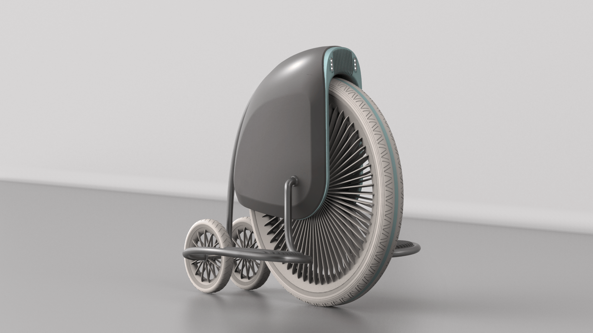 Retro，suit，segway，