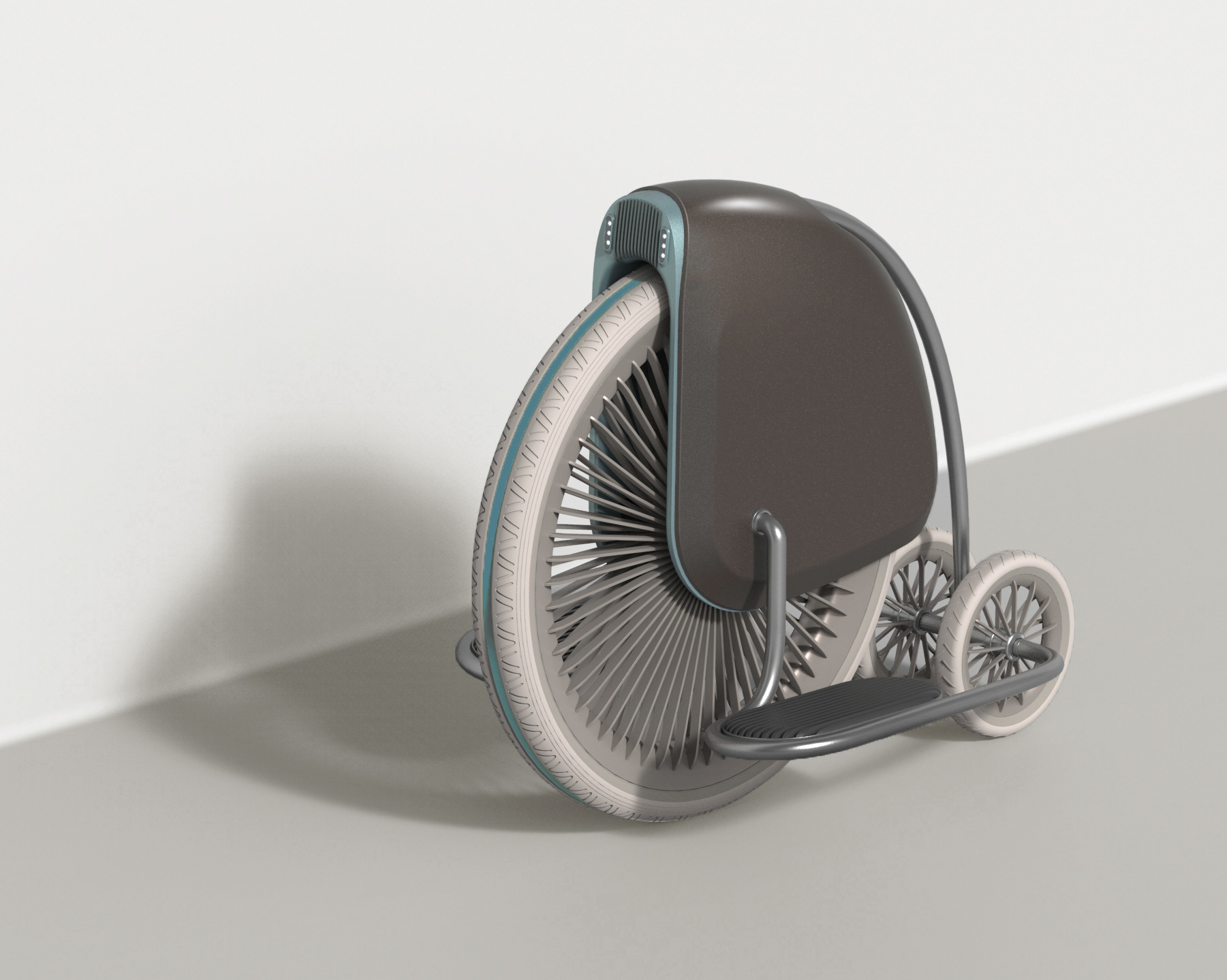 Retro，suit，segway，