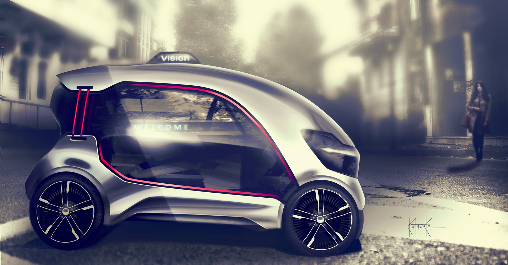 transit，city，concept，