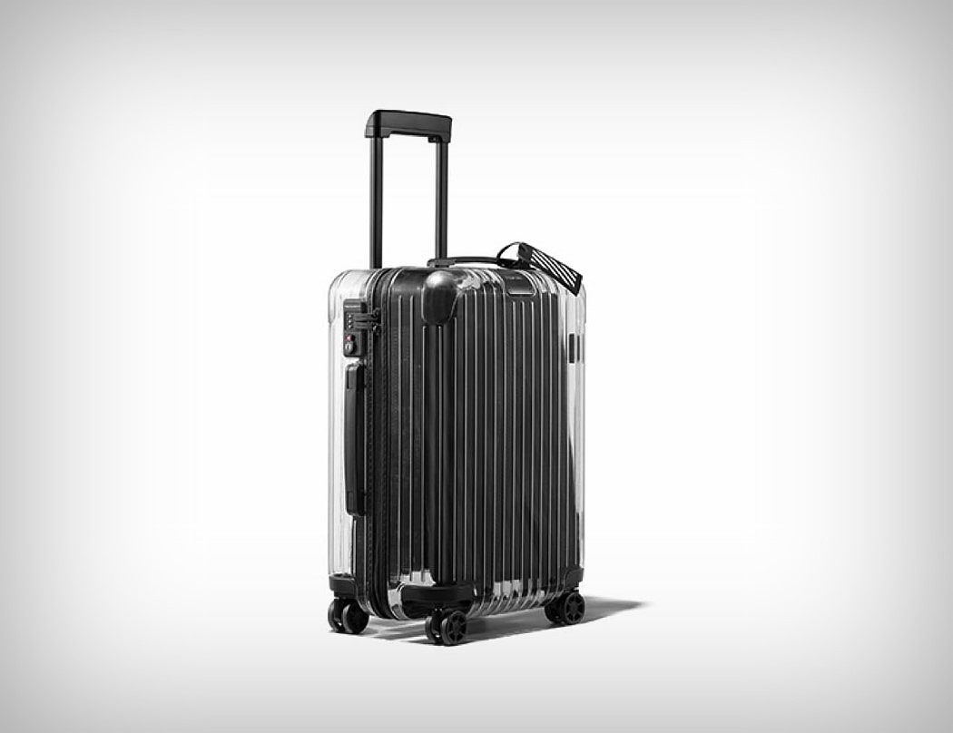 suitcase，transparent，Internet celebrity，