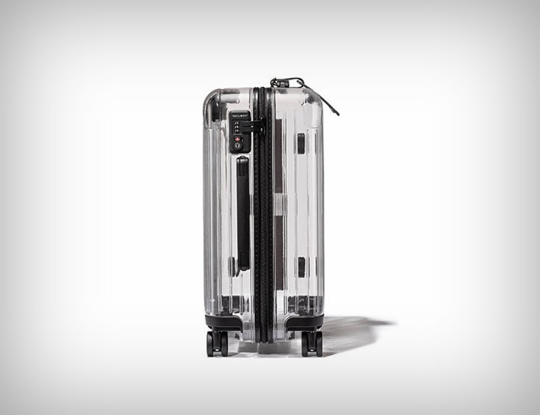 suitcase，transparent，Internet celebrity，