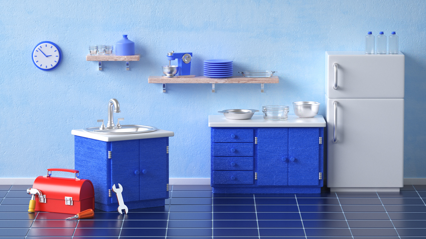 Hasbro，c4d，Animation production，