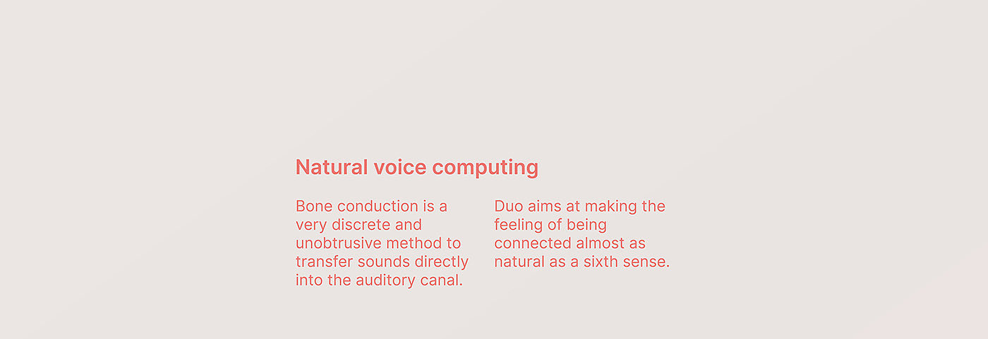 intelligence，Earphone design，Duo，