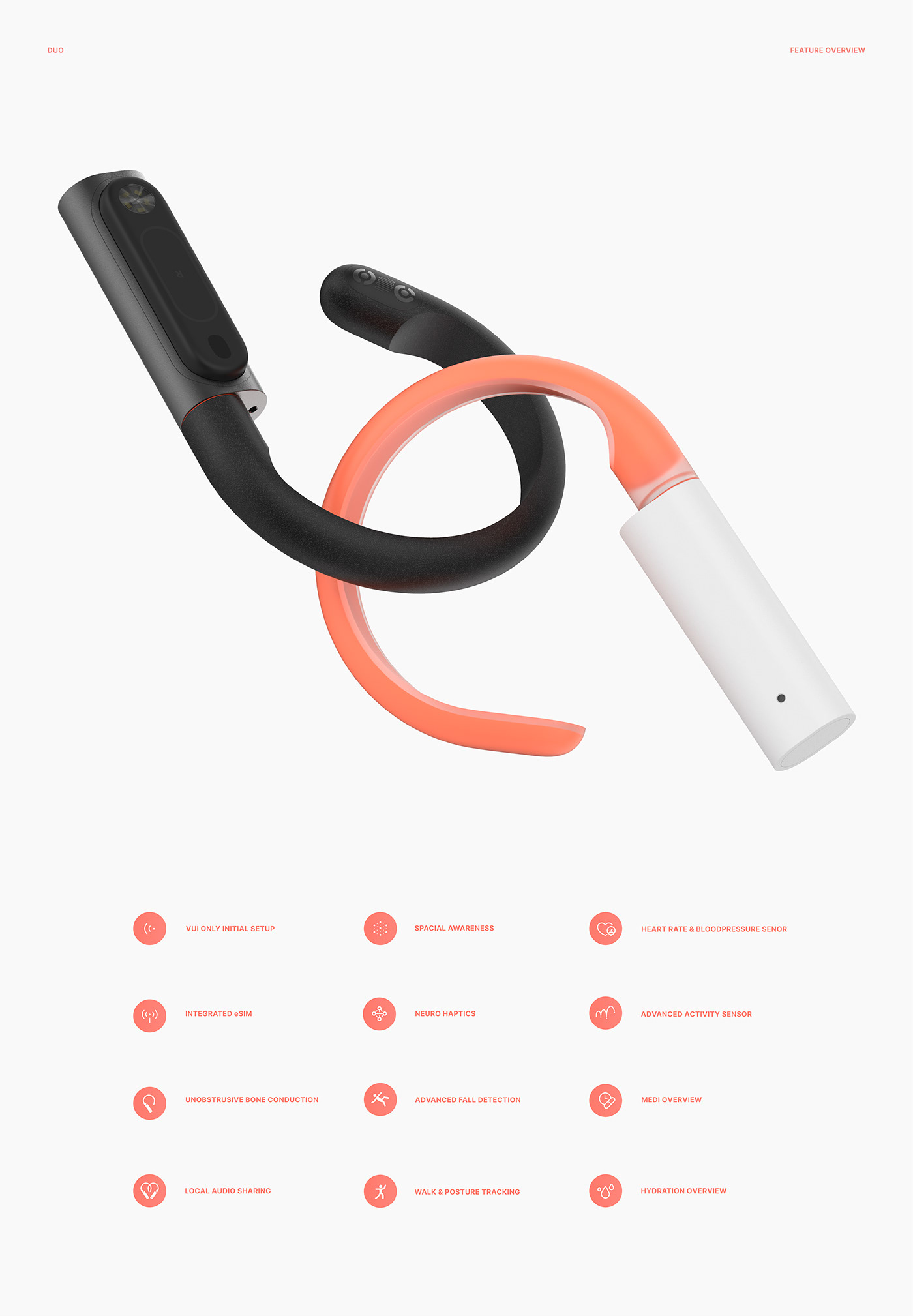 intelligence，Earphone design，Duo，