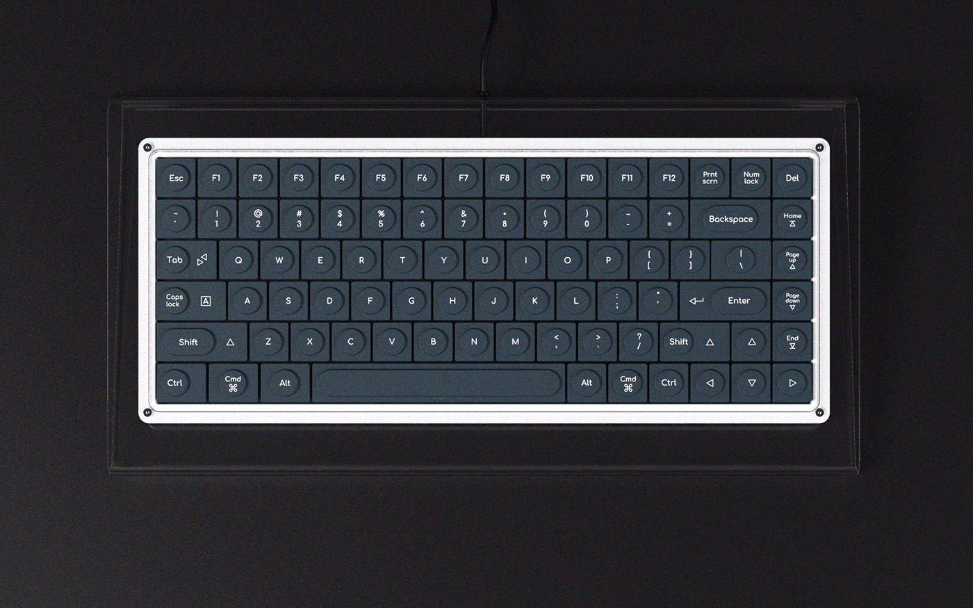 white，keyboard，HOV，