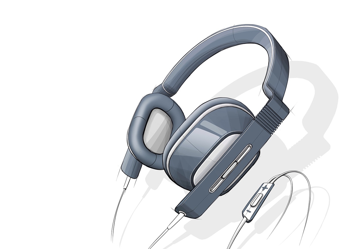 product design，Hand drawn，Sketches & Photoshop，