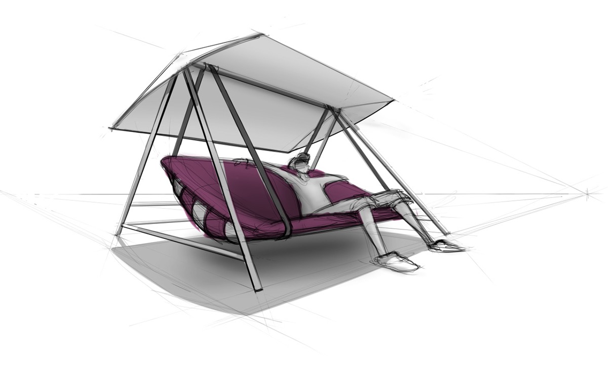 product design，Hand drawn，Sketches & Photoshop，