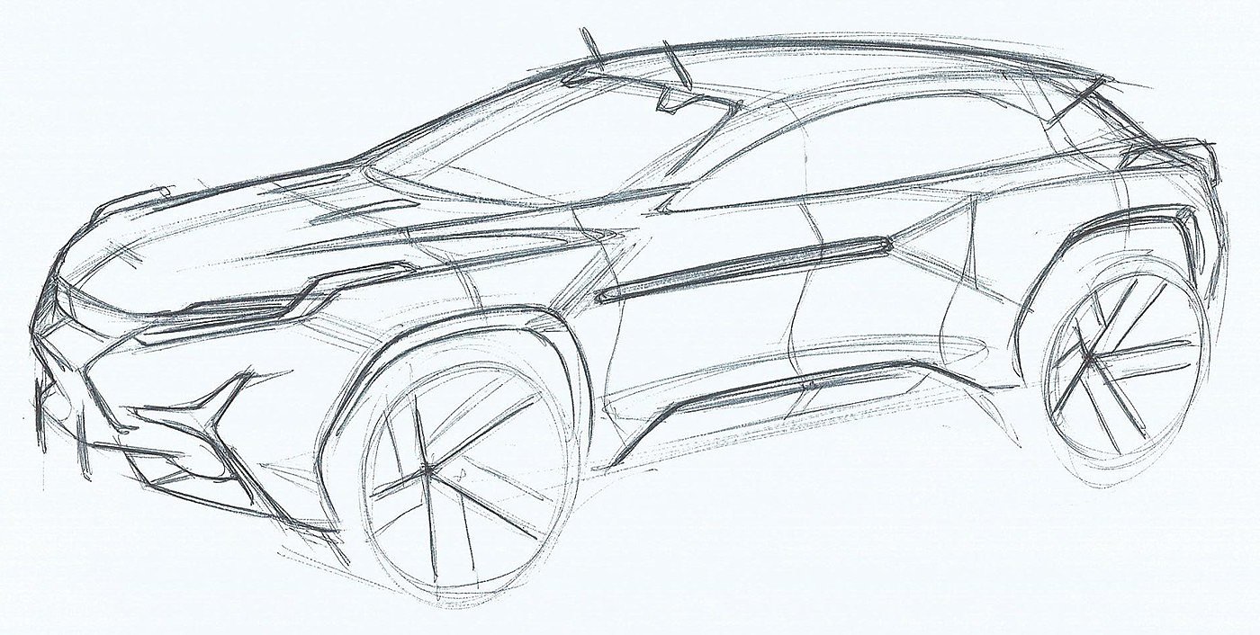 Automobile design，Hand drawn，Sketchin' 247，