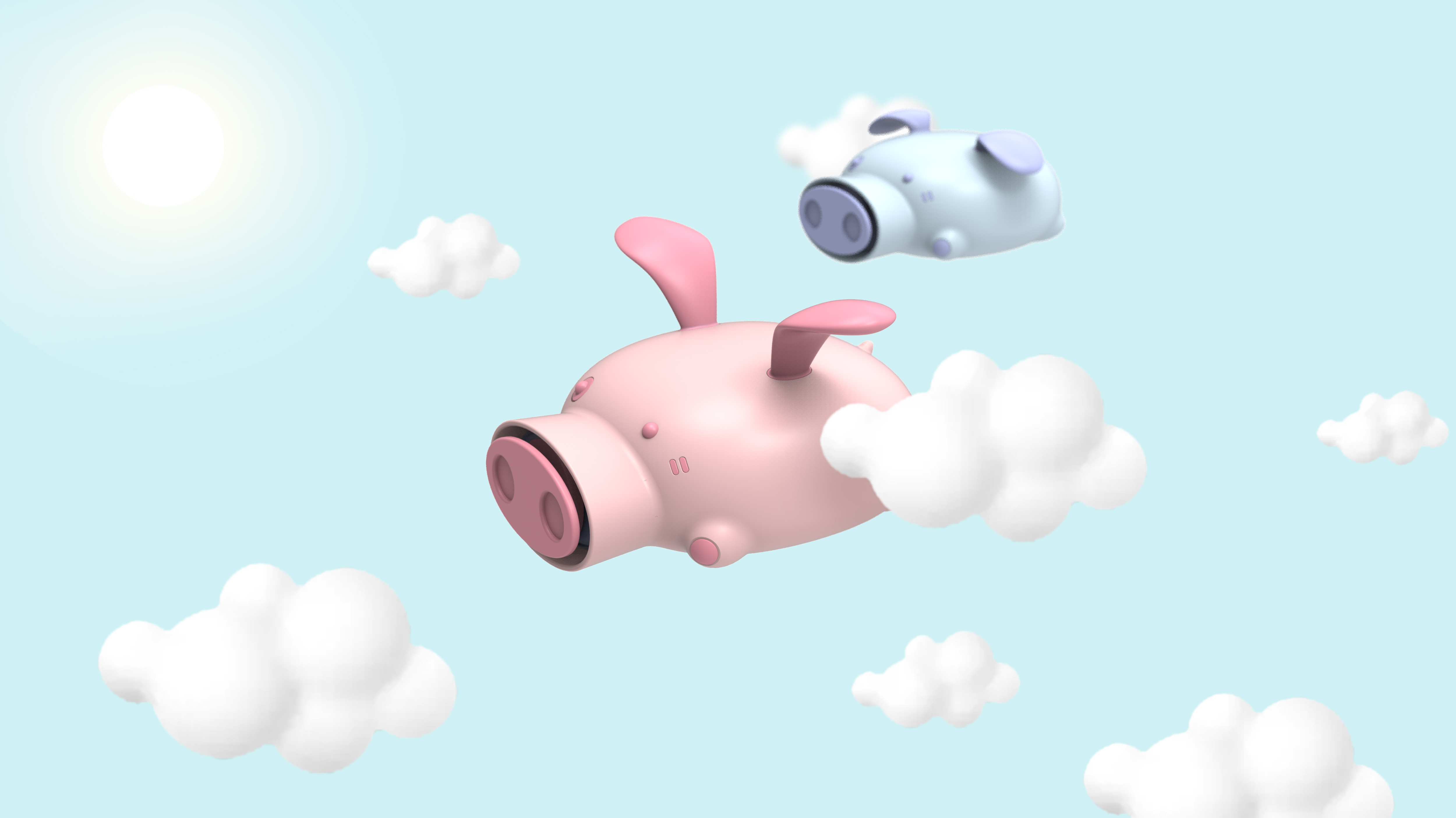 pig，lovely，Cartoon，derivative，Hand warmer，thermos bottle，Warm water bag，silica gel，