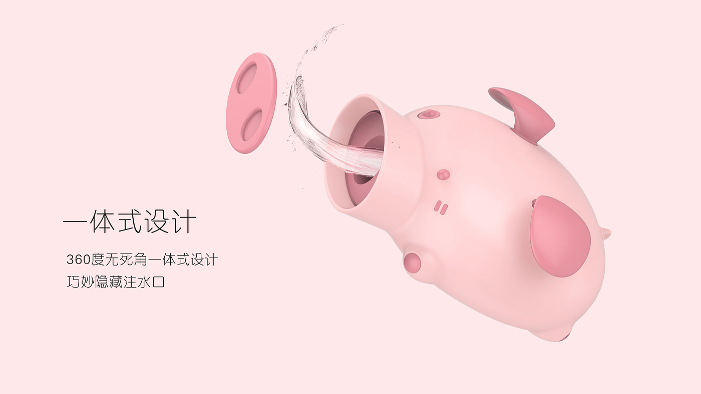 pig，lovely，Cartoon，derivative，Hand warmer，thermos bottle，Warm water bag，silica gel，