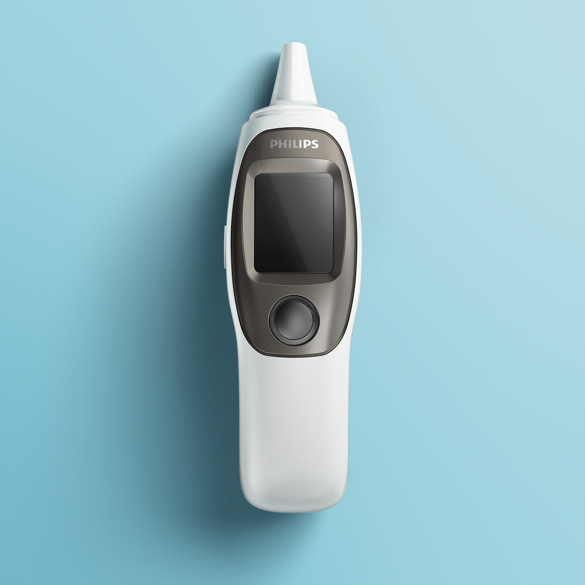 Made in India，CAD model - Philips，Digital art，industrial design，thermometer，Philips health technology thermometer，