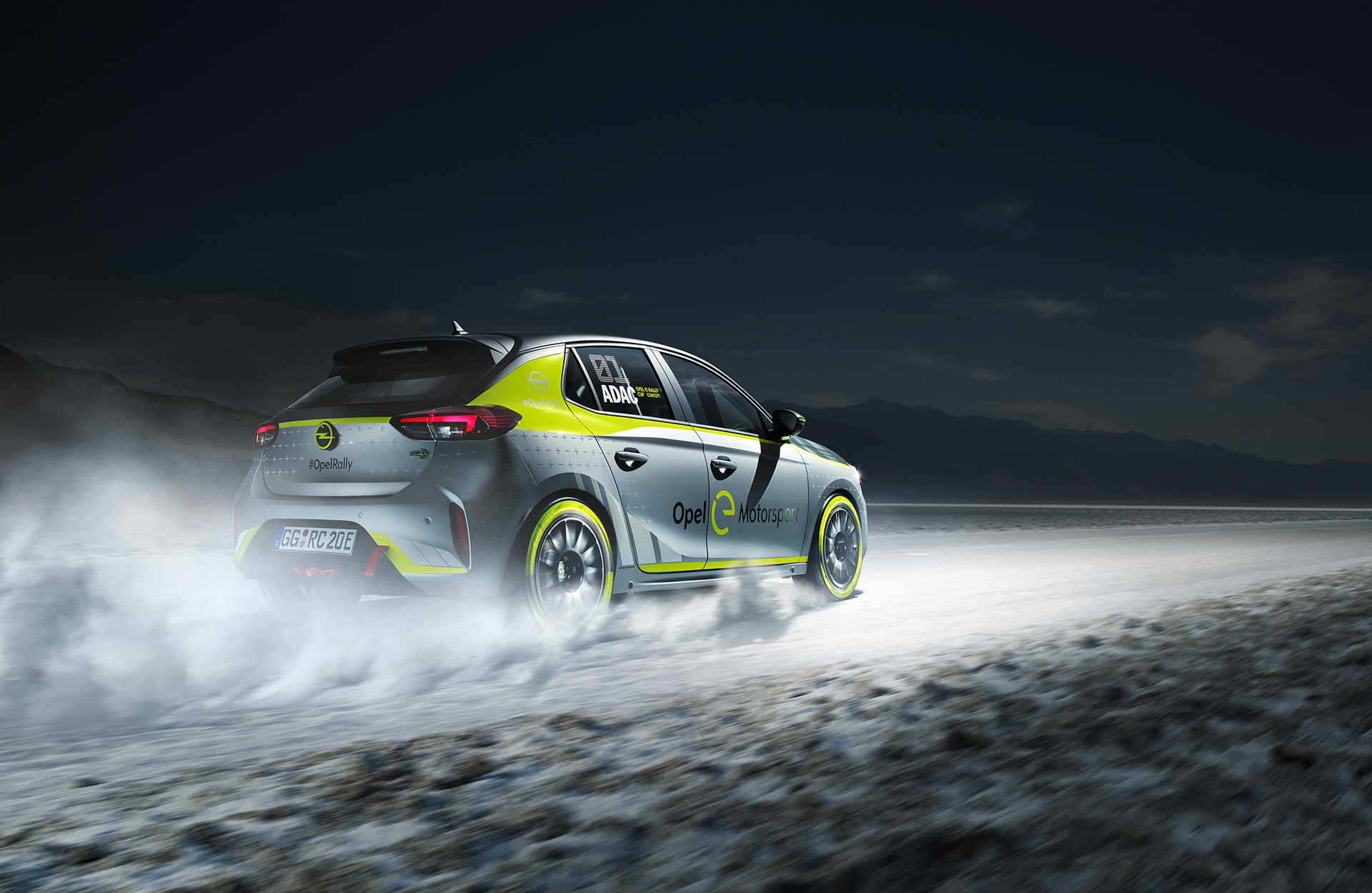 Photography，Xpand Rally ，automobile，Opel Corsa，electric vehicle，