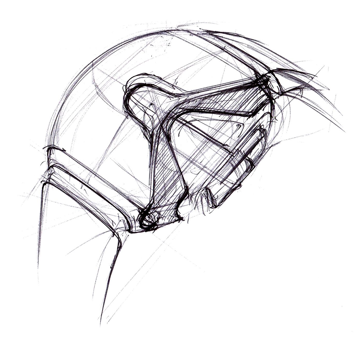 product design，Line，Wrist watch，Hand drawn，