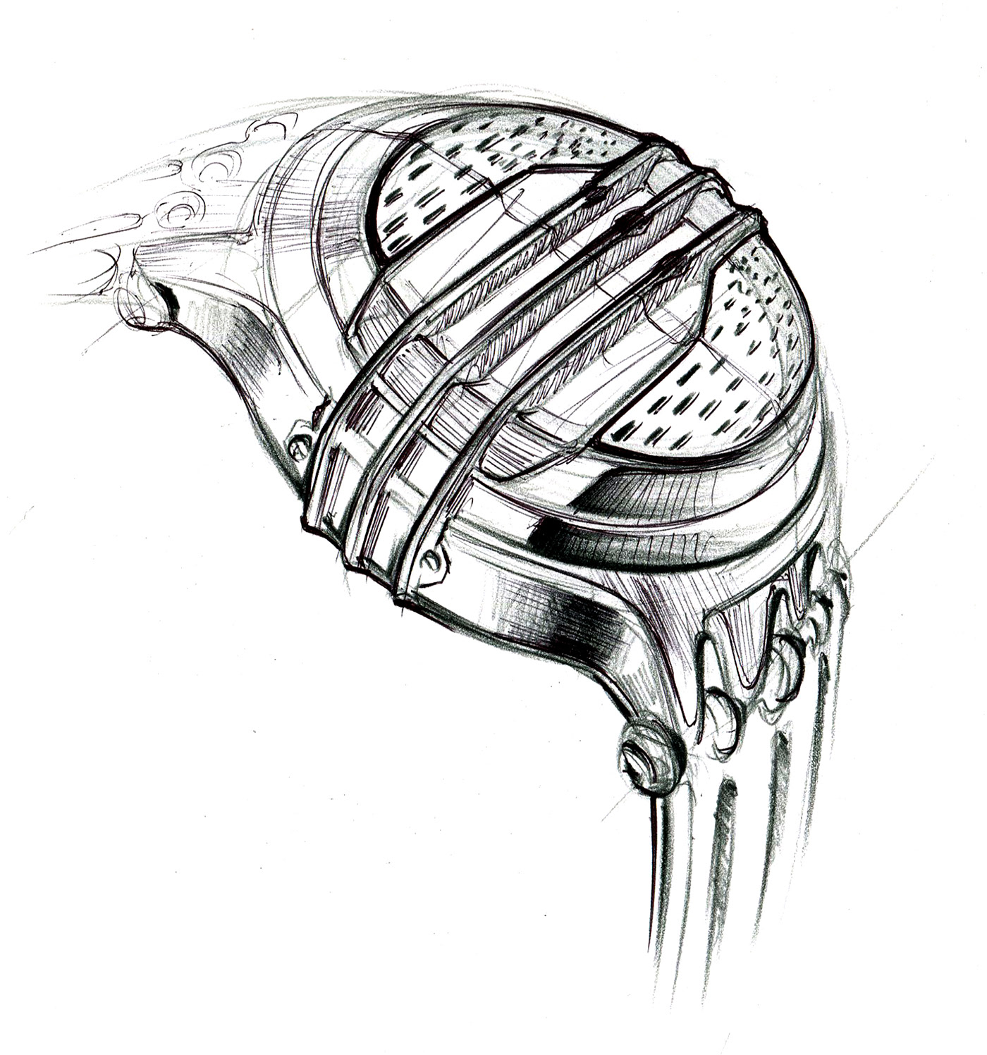 product design，Line，Wrist watch，Hand drawn，