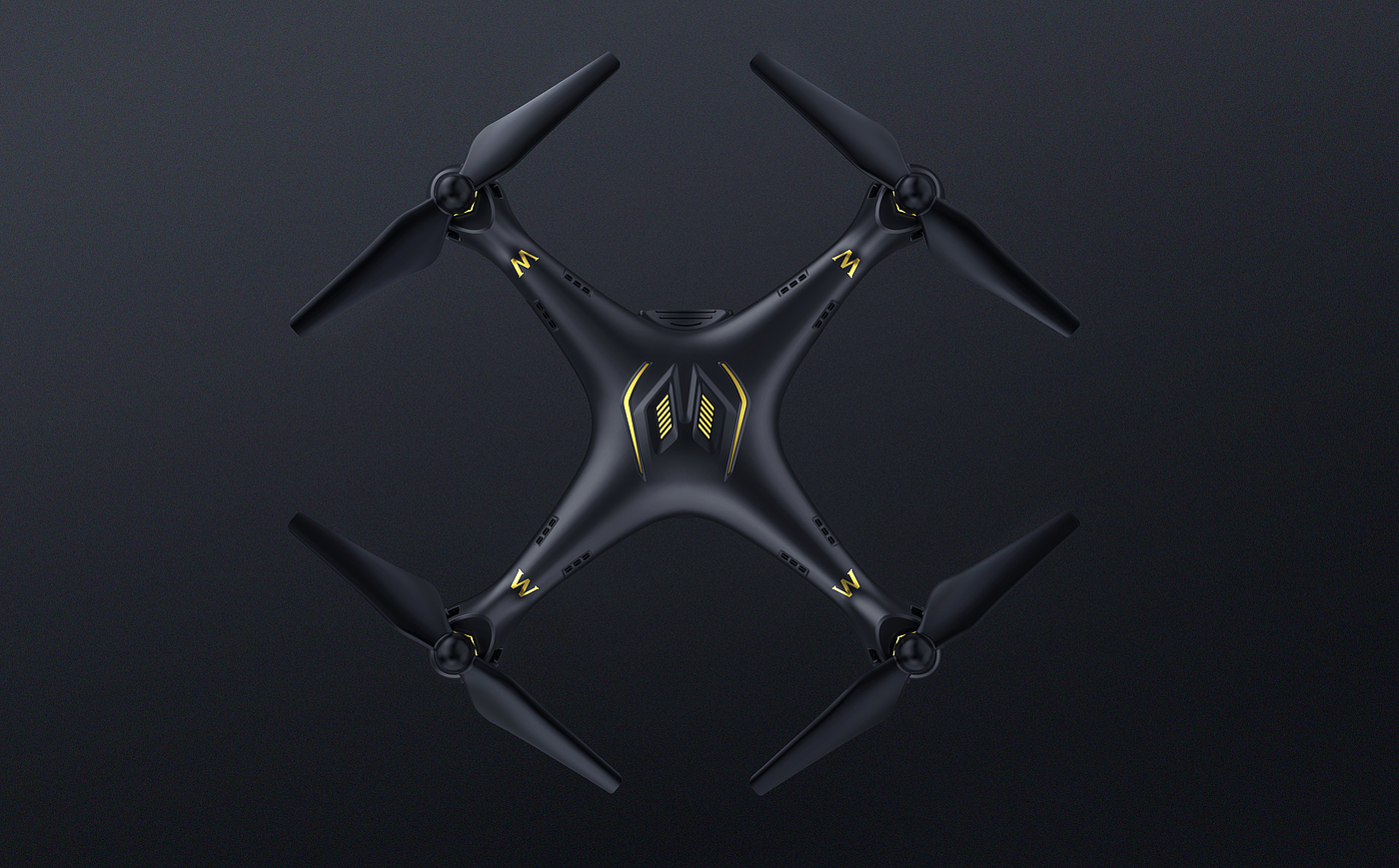 UAV，remote controlled aircraft，Render，Amazon，product design，