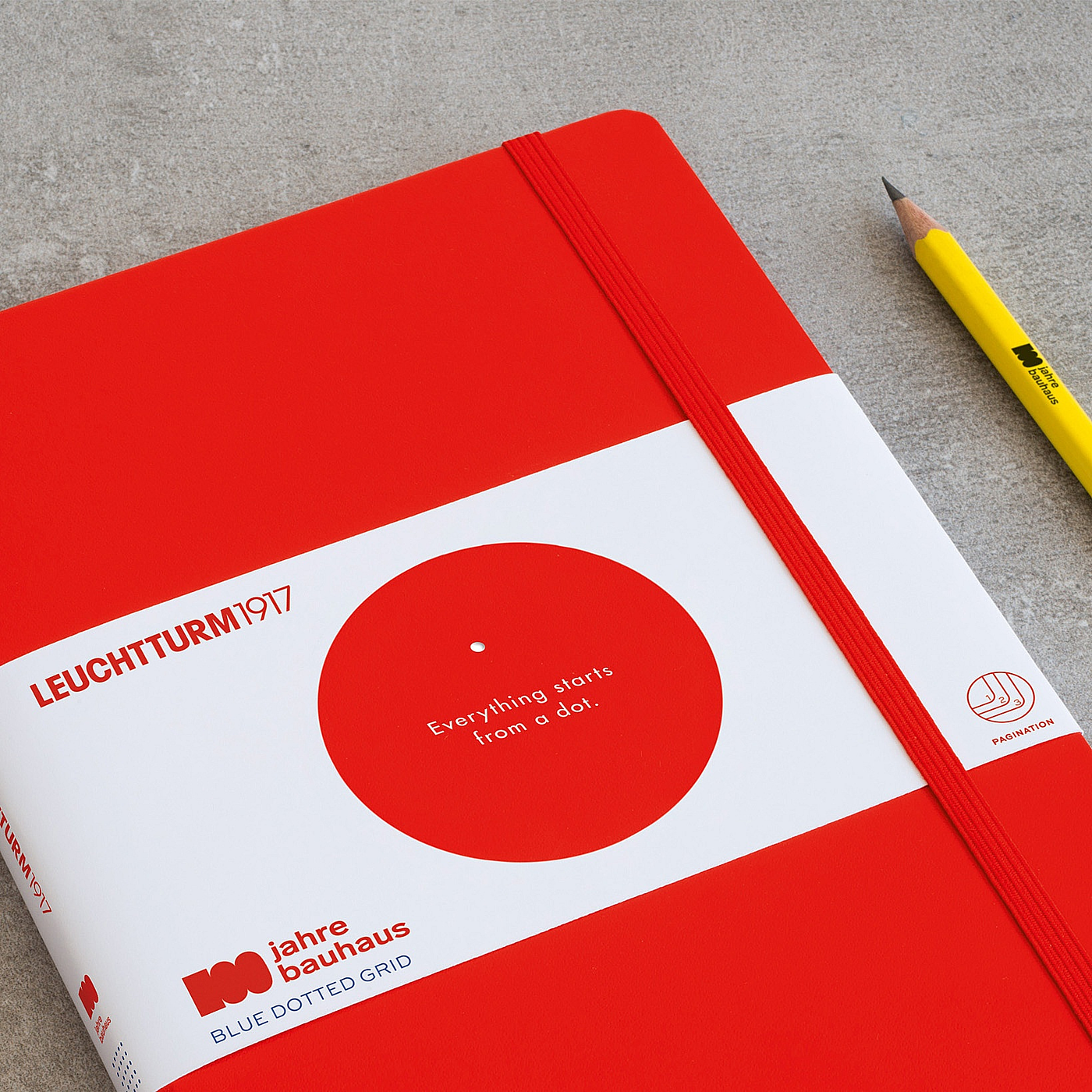 LIGHTWOR1917，100 Years of Bauhaus，notebook，Special Edition，Stationery，2019 red dot product design award，reddot，