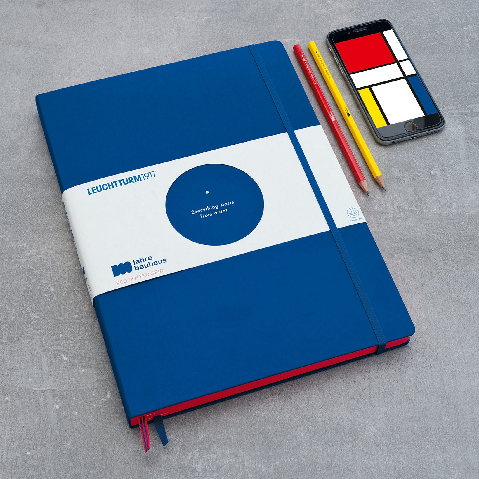 LIGHTWOR1917，100 Years of Bauhaus，notebook，Special Edition，Stationery，2019 red dot product design award，reddot，