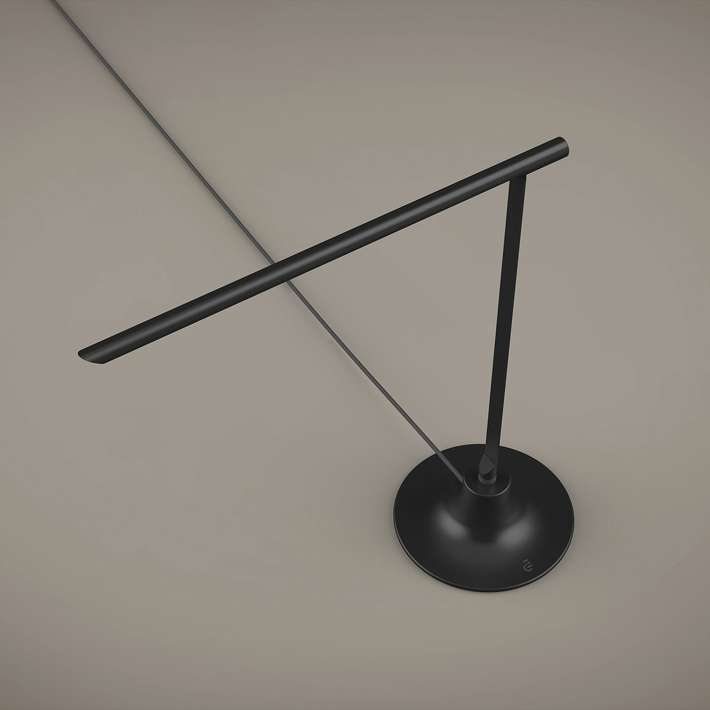 black，Simplicity，Desk lamp，