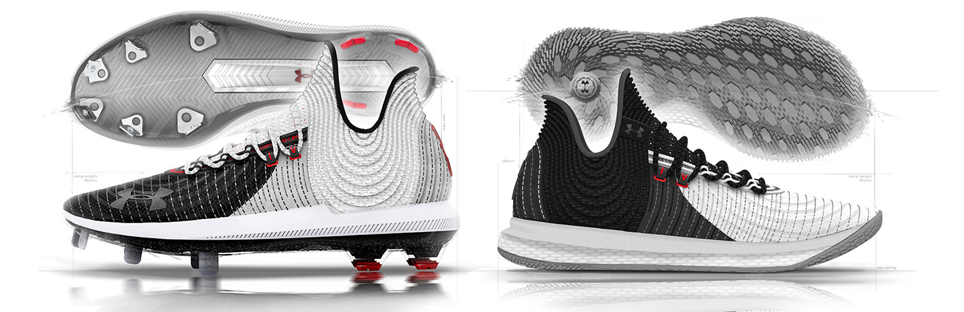 Cleat and Turf，Harper 4，sneakers，Under Armour，