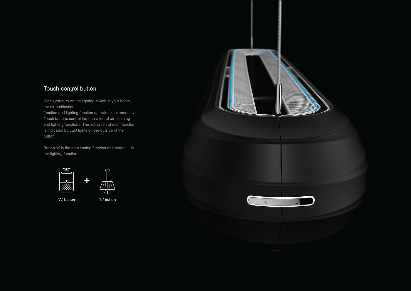 Range hood，Lamp design，AIRFLOW，